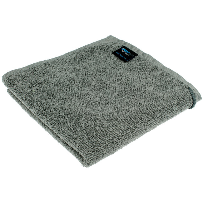 Microvezel handdoek grijs