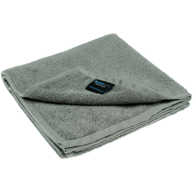 Microvezel handdoek grijs