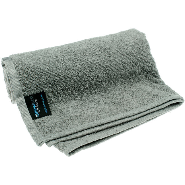 Microvezel handdoek grijs