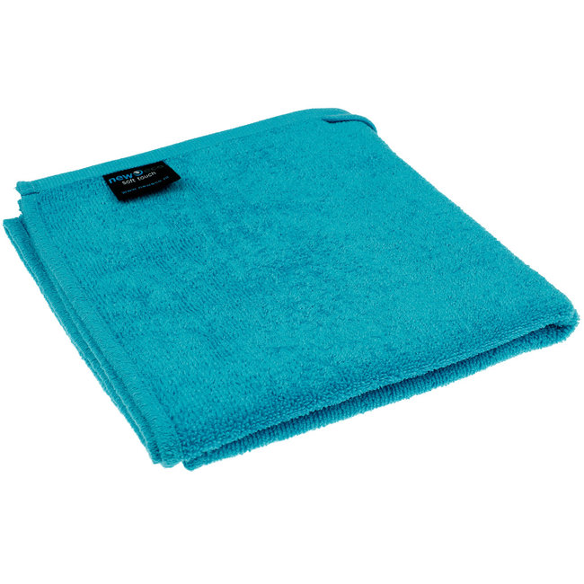 Microvezel handdoek turquoise