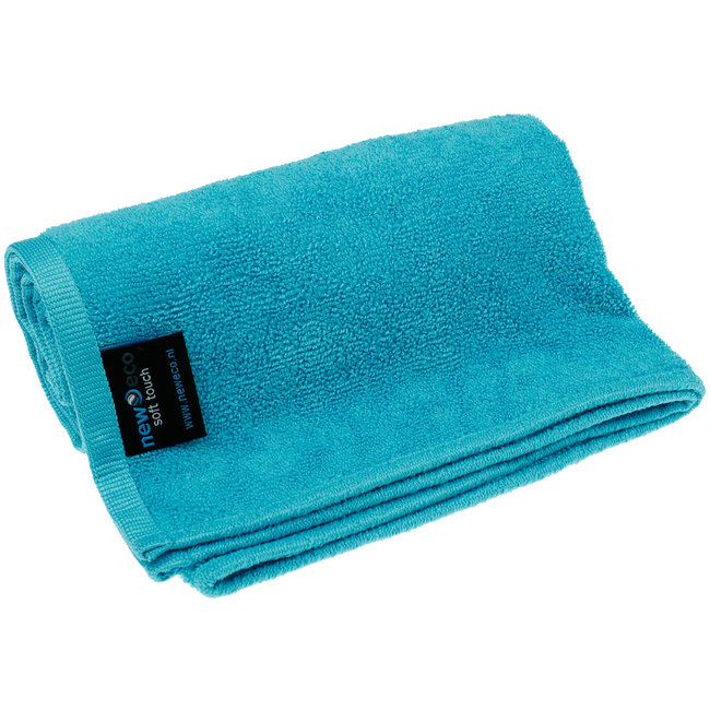 Microvezel handdoek turquoise