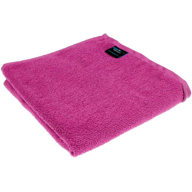Microvezel handdoek roze