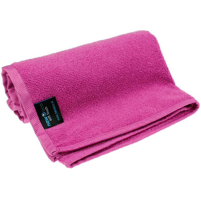 Microvezel handdoek roze