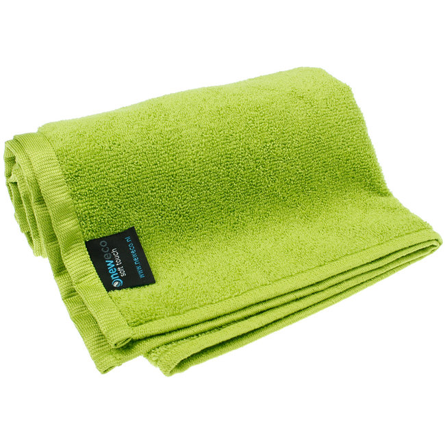 Microvezel handdoek appelgroen