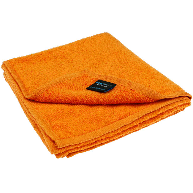 Microvezel handdoek oranje