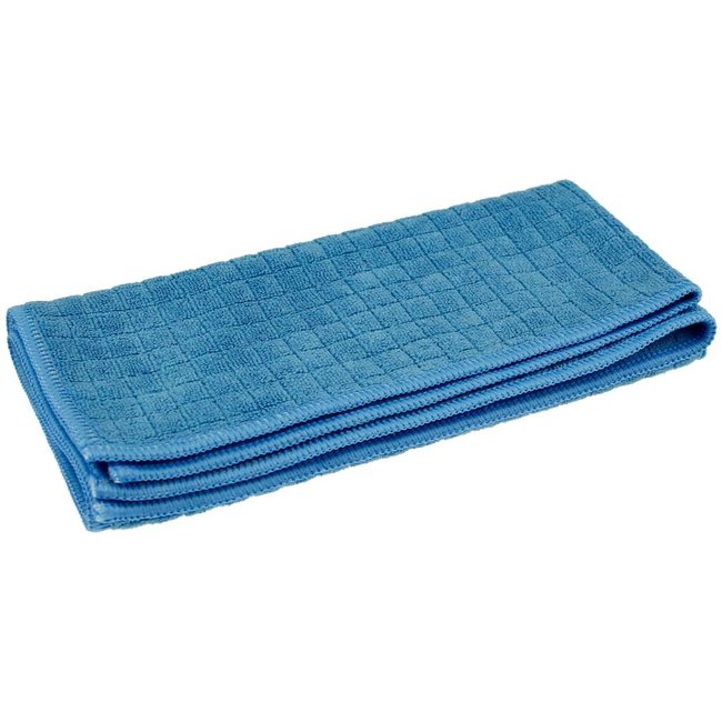 Microvezeldoek block-tex blauw