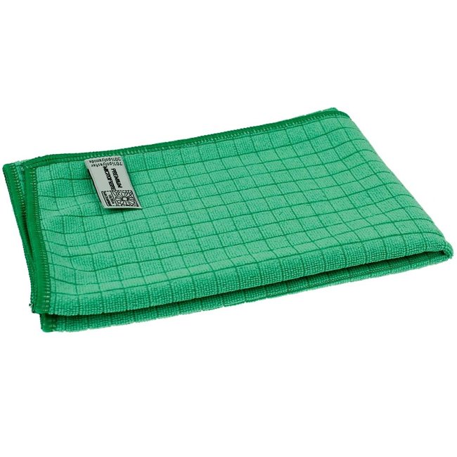 Microvezeldoek block-tex groen