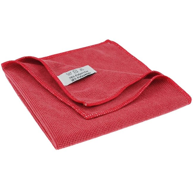Microvezeldoek durable rood
