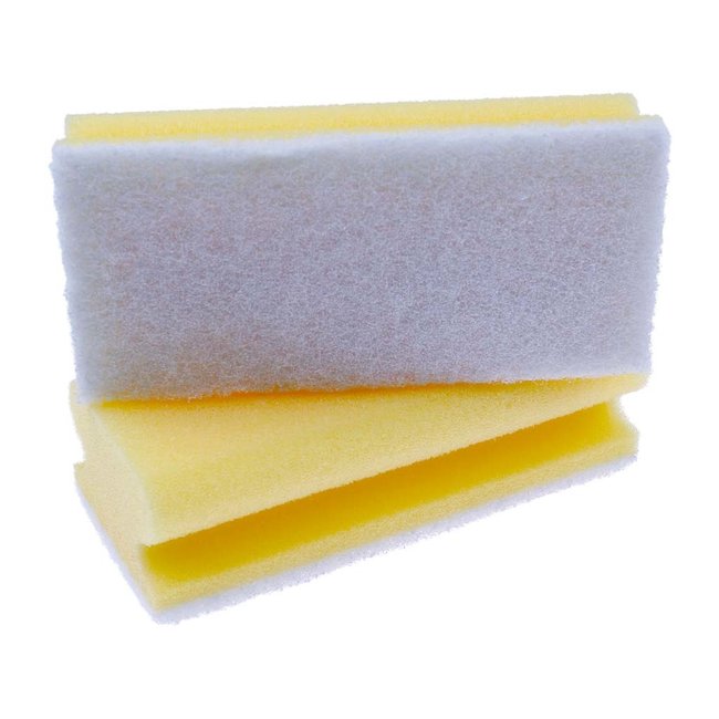 10-pak Schuurspons met wit schuurpad