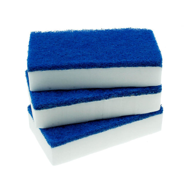 10-pak wondersponsjes met schuurpad