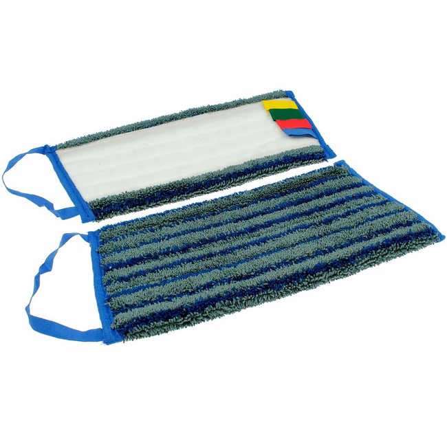 Microvezel vlakmop scrub mini met velcro