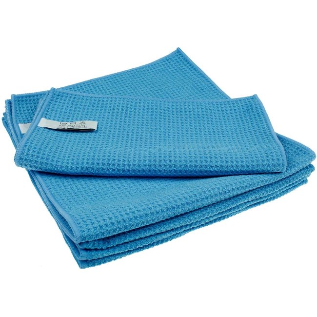 Gewafelde microvezel mopdoek blauw