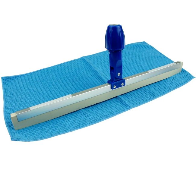 Gewafelde microvezel mopdoek blauw