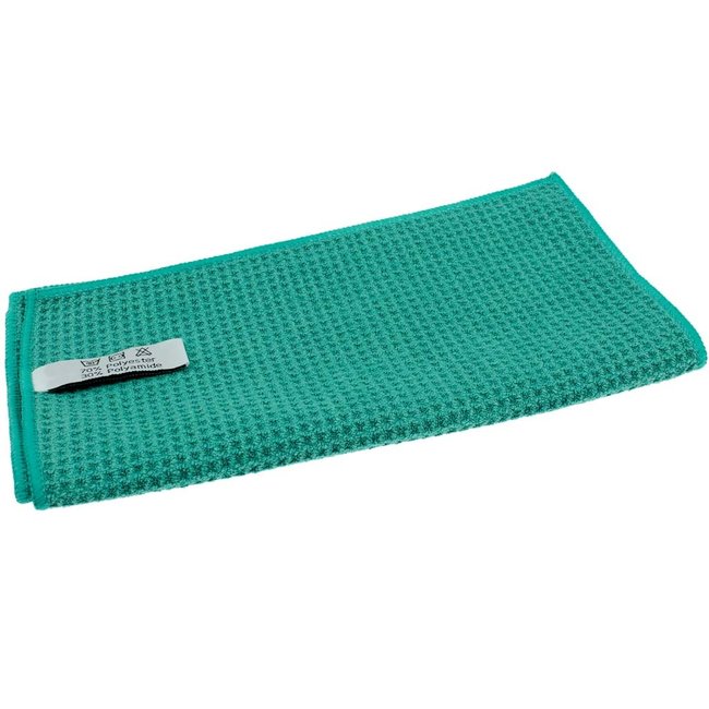 Gewafelde microvezel mopdoek groen