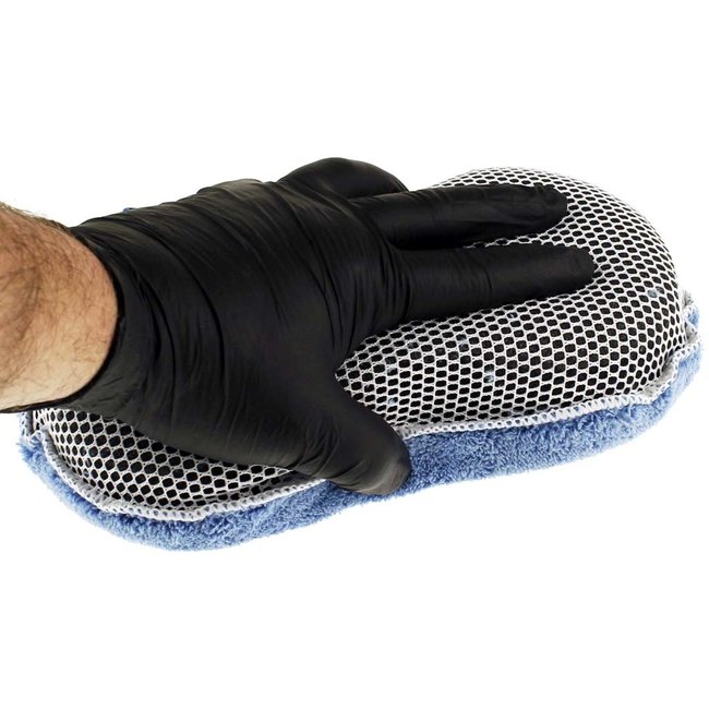 Grote autospons van zachte microvezel