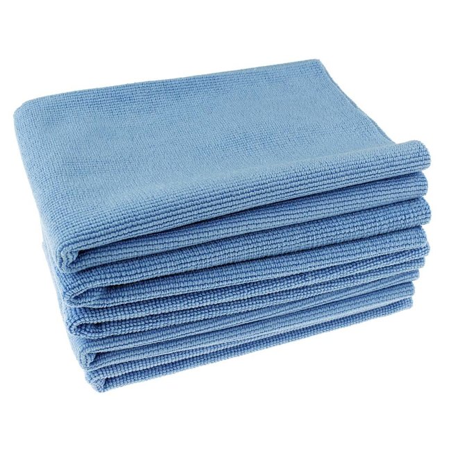 Microvezel autodoek scratch safe blauw