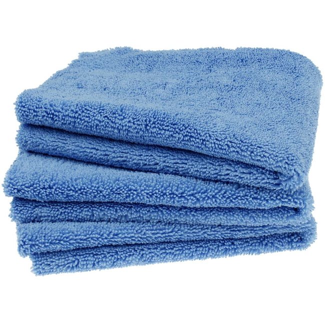 Microvezeldoek waxy blauw
