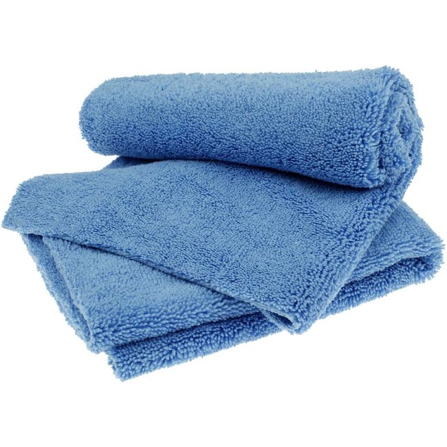 Microvezeldoek waxy blauw