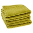 Organic waslap 30x30 cm olijf