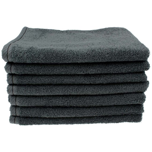 Organic gastendoekje 40x50 cm antraciet