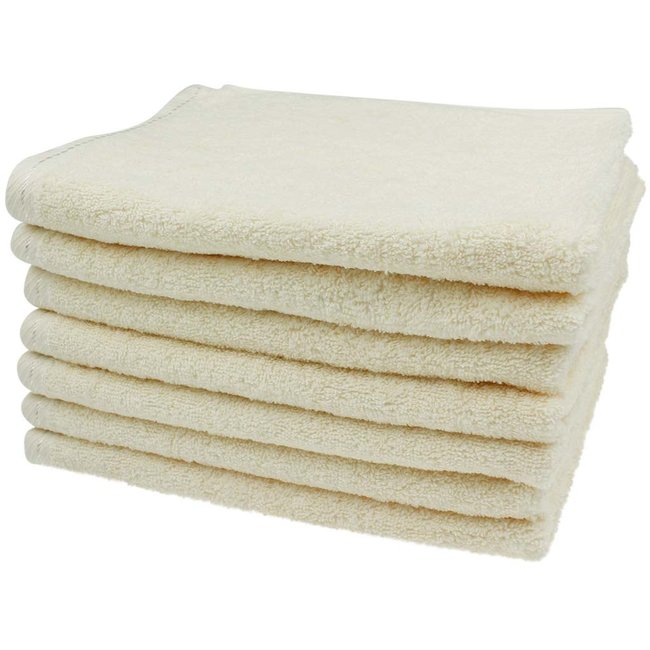 Organic gastendoekje 40x50 cm crème