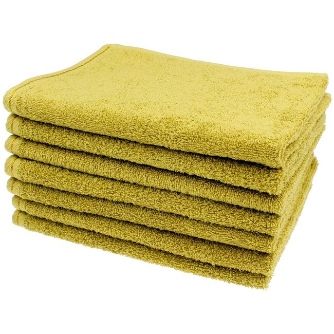 Organic gastendoekje 40x50 cm olijf