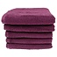 Organic handdoek 50x100 cm aubergine