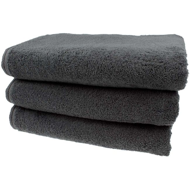 Organic douchelaken 70x140 cm antraciet