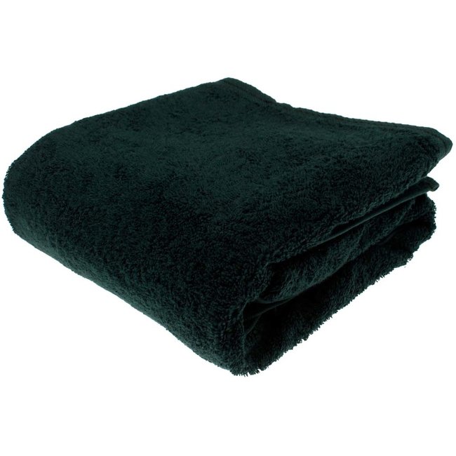 Organic douchelaken 70x140 cm zwart