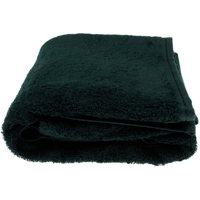 Organic douchelaken 70x140 cm zwart