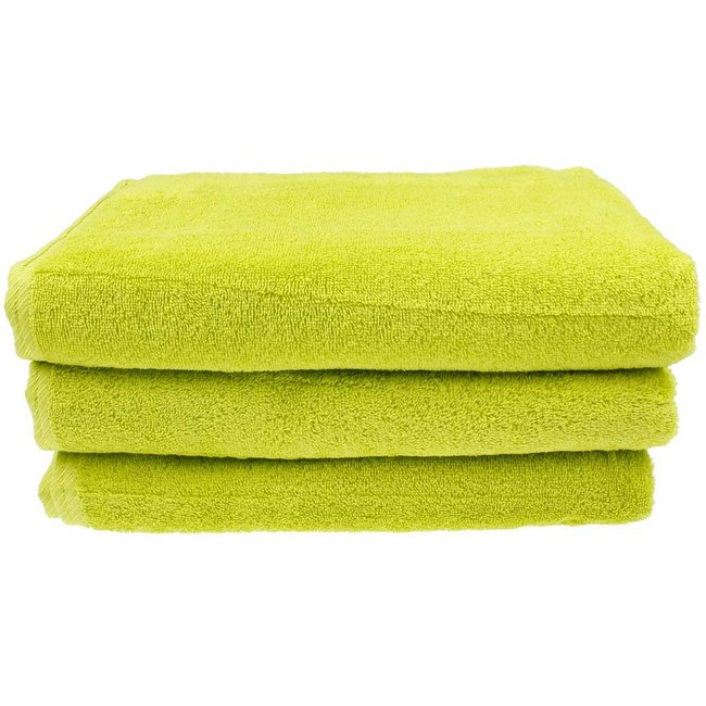 Organic douchelaken 70x140 cm kiwi groen