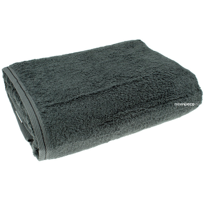 Organic sauna handdoek 80x200 cm antraciet