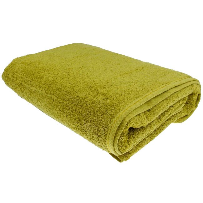 Organic sauna handdoek 80x200 cm olijf