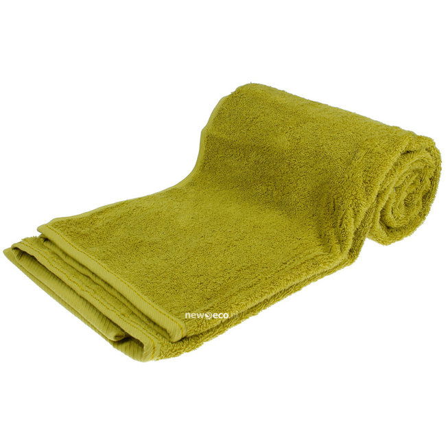Organic sauna handdoek 80x200 cm olijf