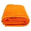 Organic sauna handdoek 80x200 cm oranje