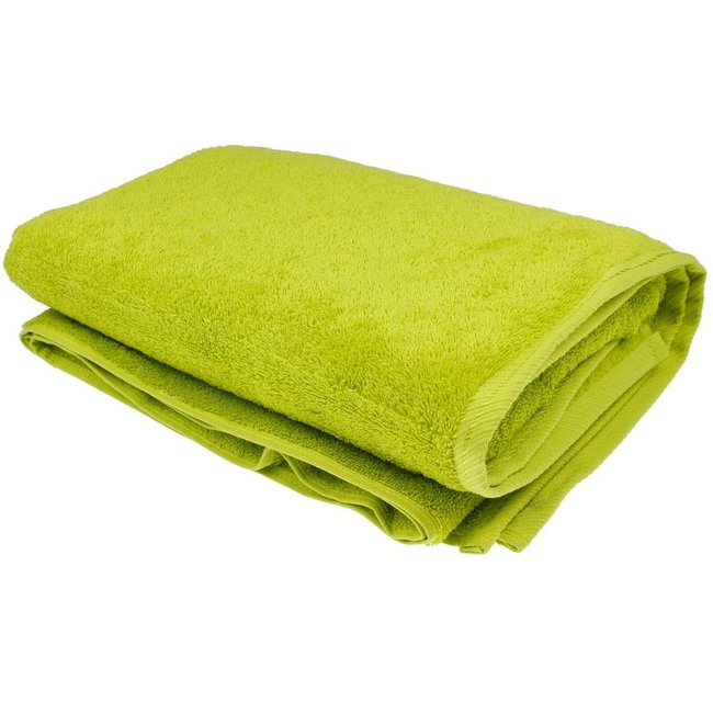 Organic sauna handdoek 80x200 cm kiwi groen
