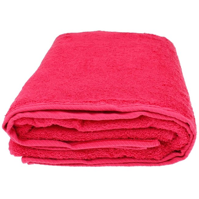 Organic sauna handdoek 80x200 cm framboos