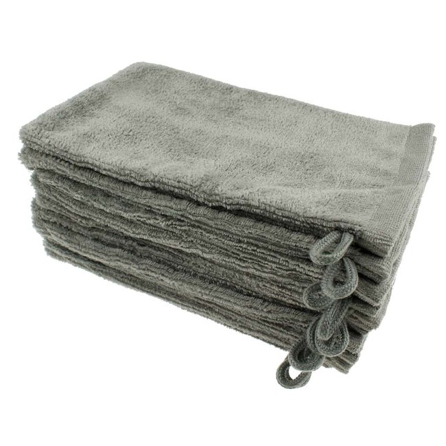 Microvezel washandje grijs