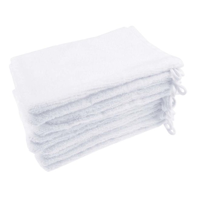 Microvezel washandje wit