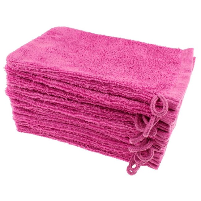 Microvezel washandje roze