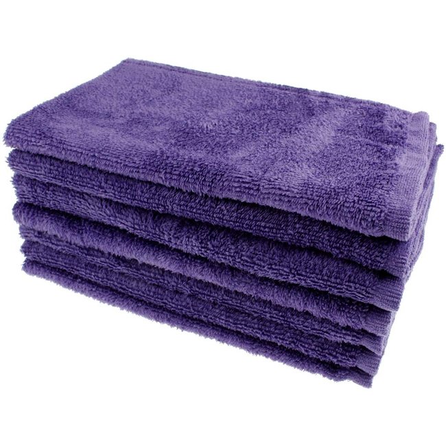 Microvezel gastendoekjes paars