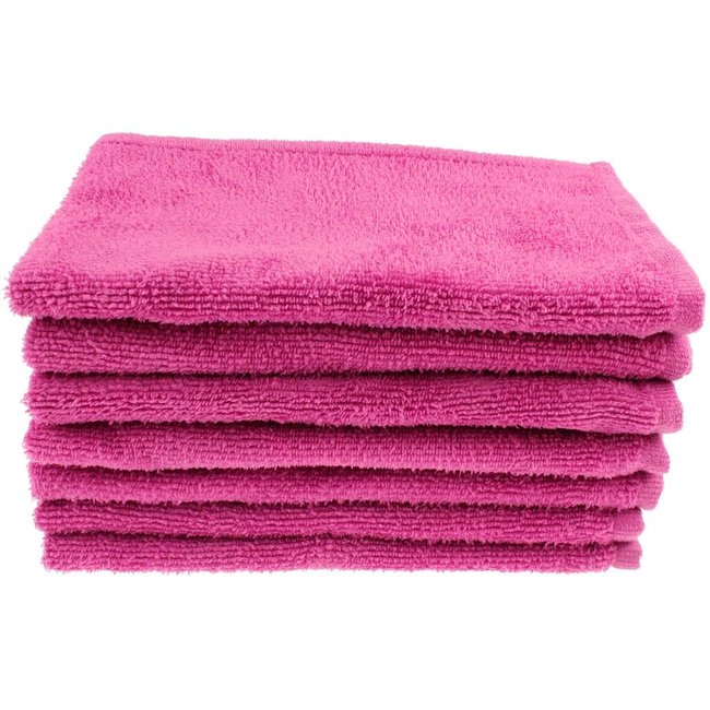 Microvezel gastendoekjes roze