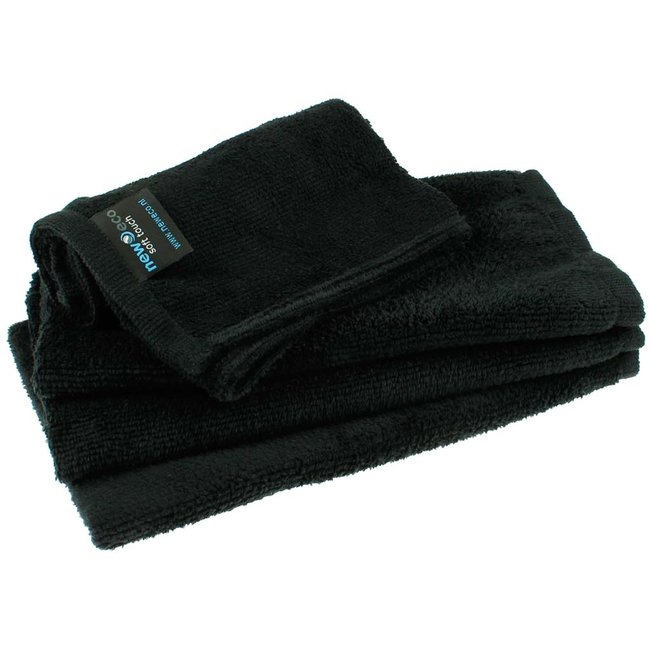 Microvezel kompresdoek zwart 30x50 cm