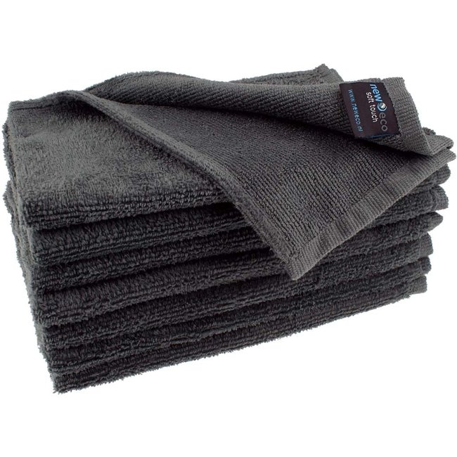 Microvezel kompresdoek antraciet 30x50 cm