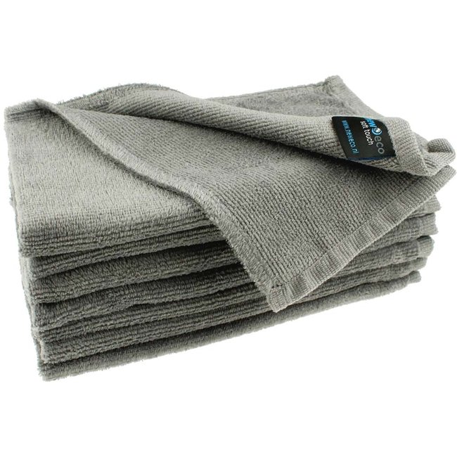 Microvezel kompresdoek grijs 30x50 cm