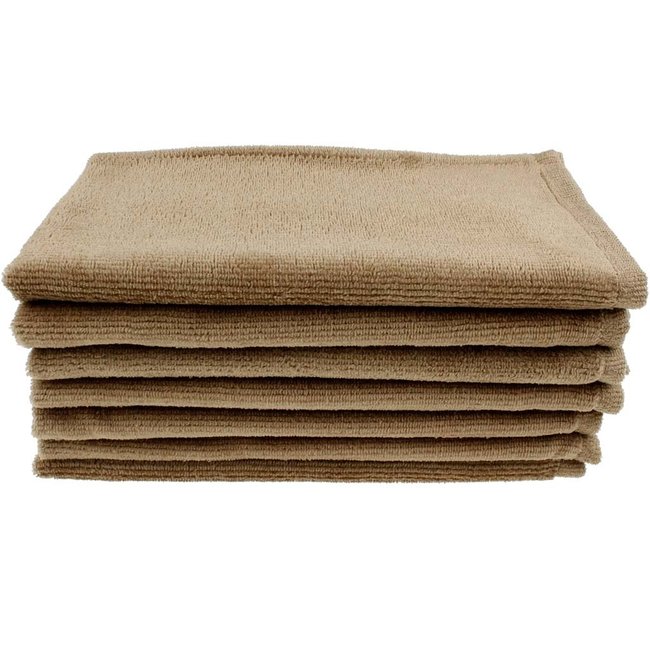 Microvezel kompresdoek walnoot 30x50 cm