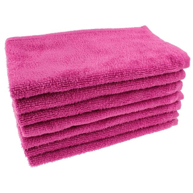 Microvezel kompresdoek roze 30x50 cm