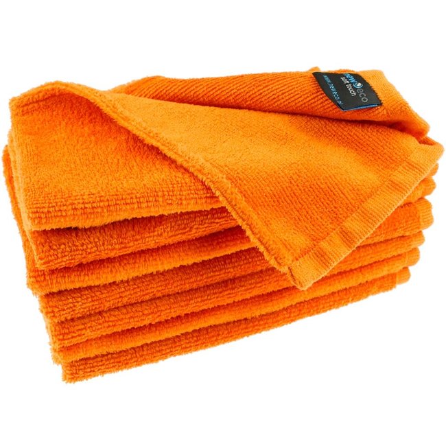 Microvezel kompresdoek oranje 30x50 cm