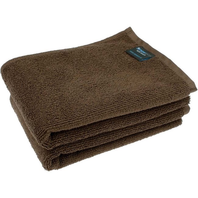 Microvezel kappershanddoeken chocoladebruin