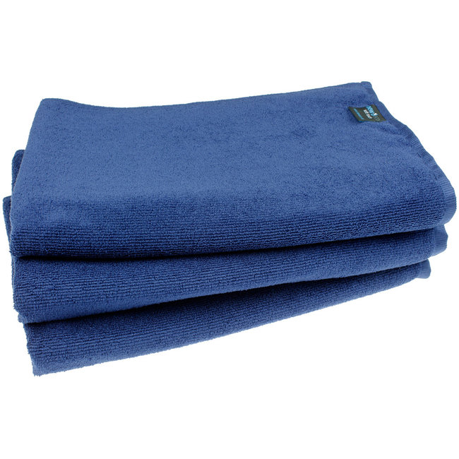 Microvezel douchelaken Marineblauw